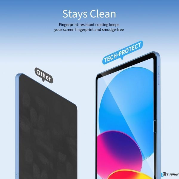Защитное стекло Tech-Protect Glass Fit+ для Samsung TAB A9/A11 с поклейкой 0031 фото
