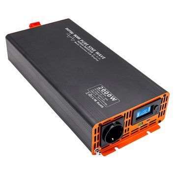 Преобразователь DATOUBOSS 2000W/4000W 24V/230V чистрый синус / автомобильный инвертор 0066 фото
