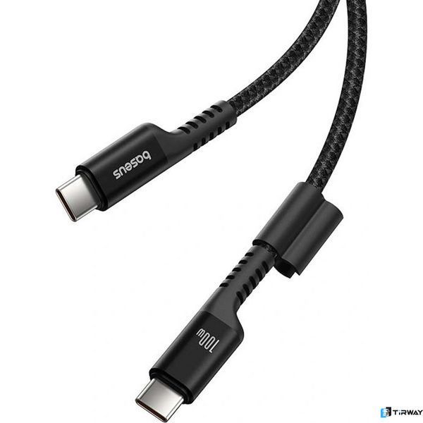 Kabel Baseus Fish-Eye USBC - USB-C spiralny 100W 1 m  0061 zdjęcie