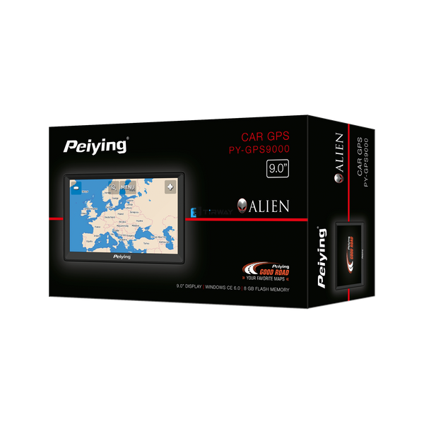 Nawigacja GPS Peiying Alien PY-GPS9000 + iGO Primo MyWay TIR 0014 zdjęcie