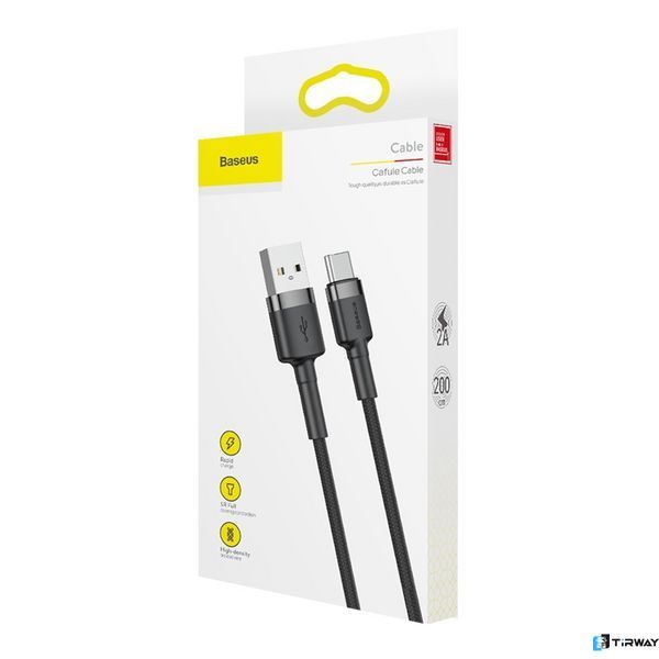 Кабель Baseus Cafule Cable USB-A / USB-C QC3.0 2A 2m 0073 фото