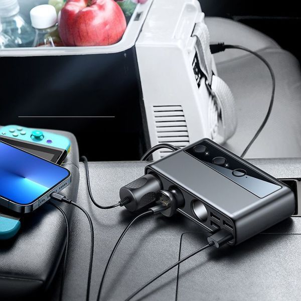 Разветвитель прикуривателя JOYROOM JR-CL06 154W для TIR 12/24V 0022 фото