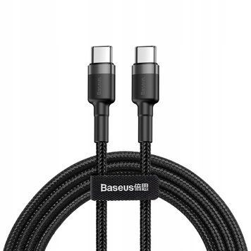 Kabel Baseus CATKLF-HG1 USB-C / USB-C PD QC 60W 3A 480Mb/s 1м 0040 фото