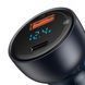 Автомобильное зарядное устройство Baseus Particular 65W USB-A + USB-C + экран LCD 0027 фото 4