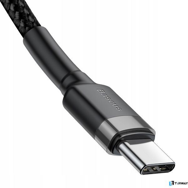 Kabel Baseus CATKLF-HG1 USB-C / USB-C PD QC 60W 3A 480Mb/s 2m 0040 zdjęcie