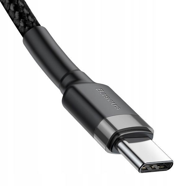Kabel Baseus CATKLF-HG1 USB-C / USB-C PD QC 60W 3A 480Mb/s 2m 0040 фото